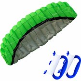 RAMBUX® - Matras Vlieger XL - Groen - Kinderen & Volwassenen - Kite Strand - 255 x 85 cm Matrasvlieger