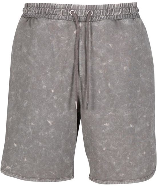 Urban Classics Washed Piped Shorts Heren Shorts - grijs - XXL