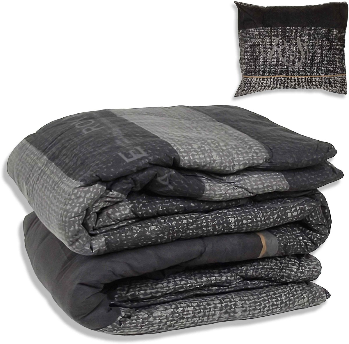 Dekbed zonder overtrek - All year 140x220cm - Royal - Wasbaar Dekbed Zonder Overtrek – Hypoallergeen & Antibacterieel – 30 dagen proefslapen - Wasbaar hoesloos dekbed - Bedrukt dekbed - zomerdekbed & winterdekbed