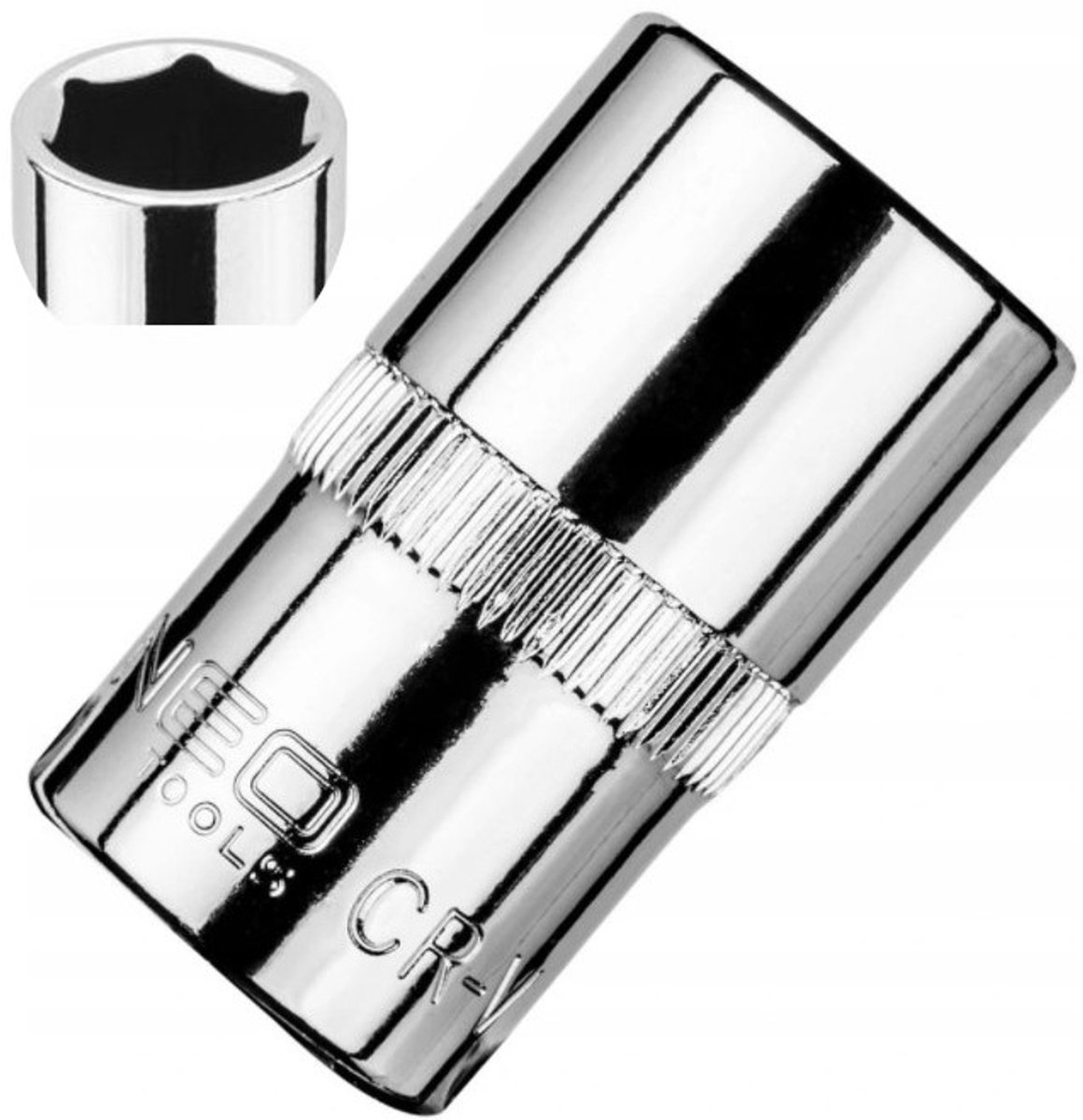 NEO 1/2" 14 mm zeskantdop - Duurzaam chroom-vanadiumstaal