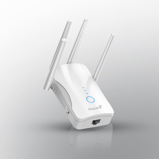 Flucora WiFi Versterker 1200 Mbps Dual Band met Stopcontact - flucora - €29,98