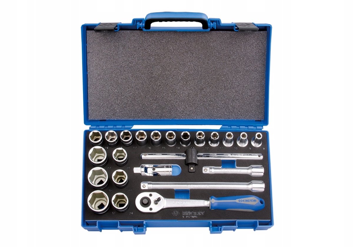 King Tony Doppeldopsen Set 1/2" 23 Delig 8-32mm 6-zijdig