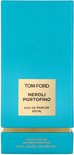 Turquoise doos voor Tom Ford Neroli Portofino eau de parfum 100 ml.