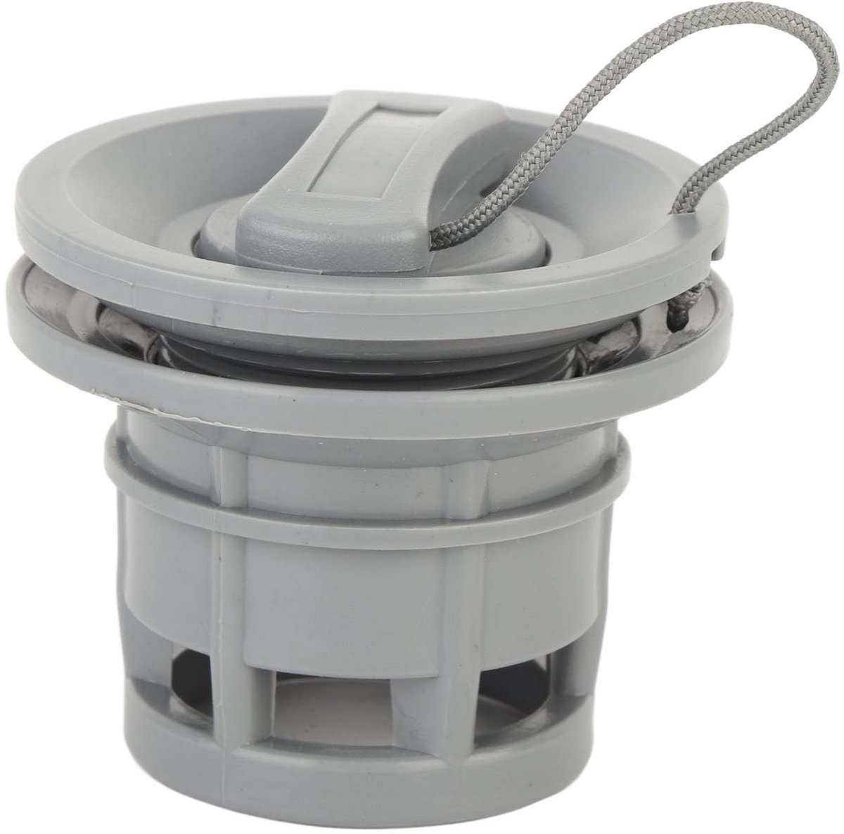 VLEMICO- Luchtklep PVC - Vervangingsdop voor Rubberboot/Kano - Geschikt voor Inflatable Boten - Dubbele Seal - Afmetingen: 6,5 cm x 4,3 cm x 5 cm - Bootventiel