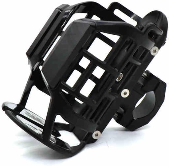 Motorfiets Bekerhouder - Fleshouder Motor - Dranken Meenemen - 360° Draaibaar - 15-33mm Montage - Rood — afbeelding 3