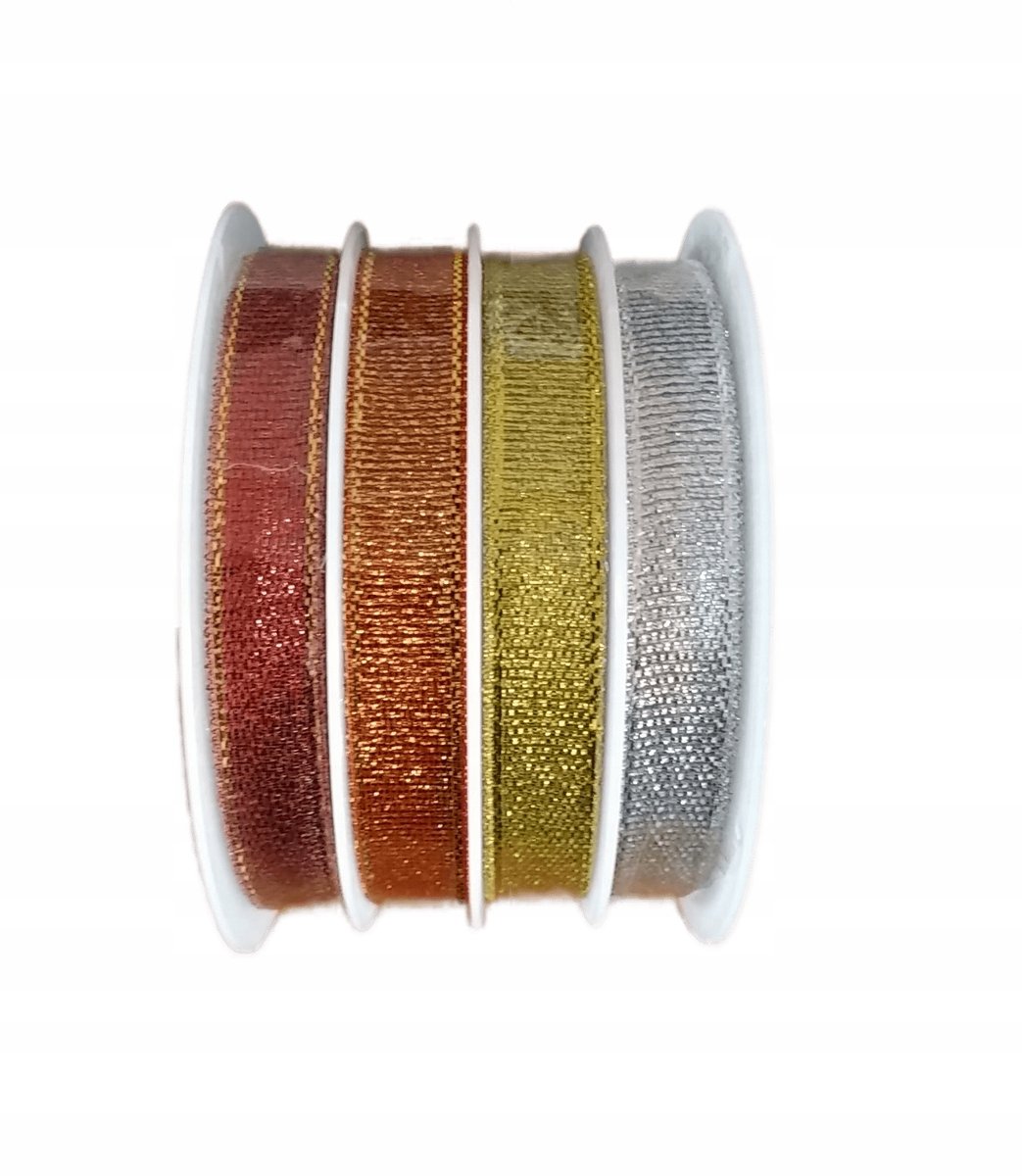 Aliga Glitterlint 3m x 1cm - Veelkleurig