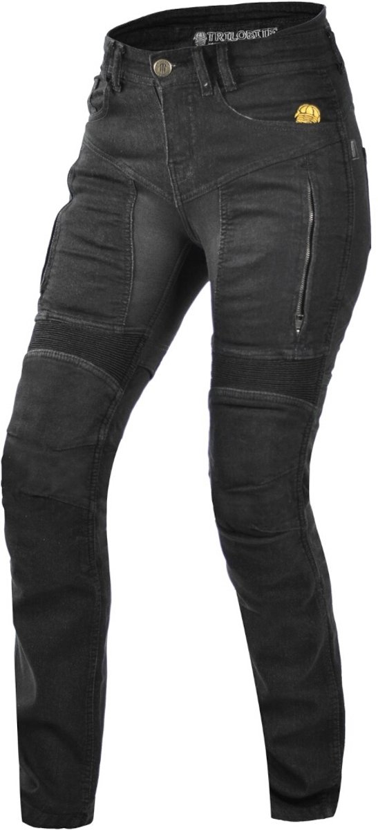 Trilobite Parado Doublelayer Slim Dames Motorfiets Jeans