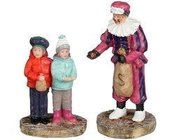 Luville - Piet geeft Pepernoten - Set van 2