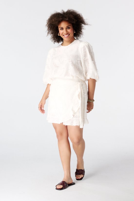 MS Mode Broek Fluffy overslag skort
