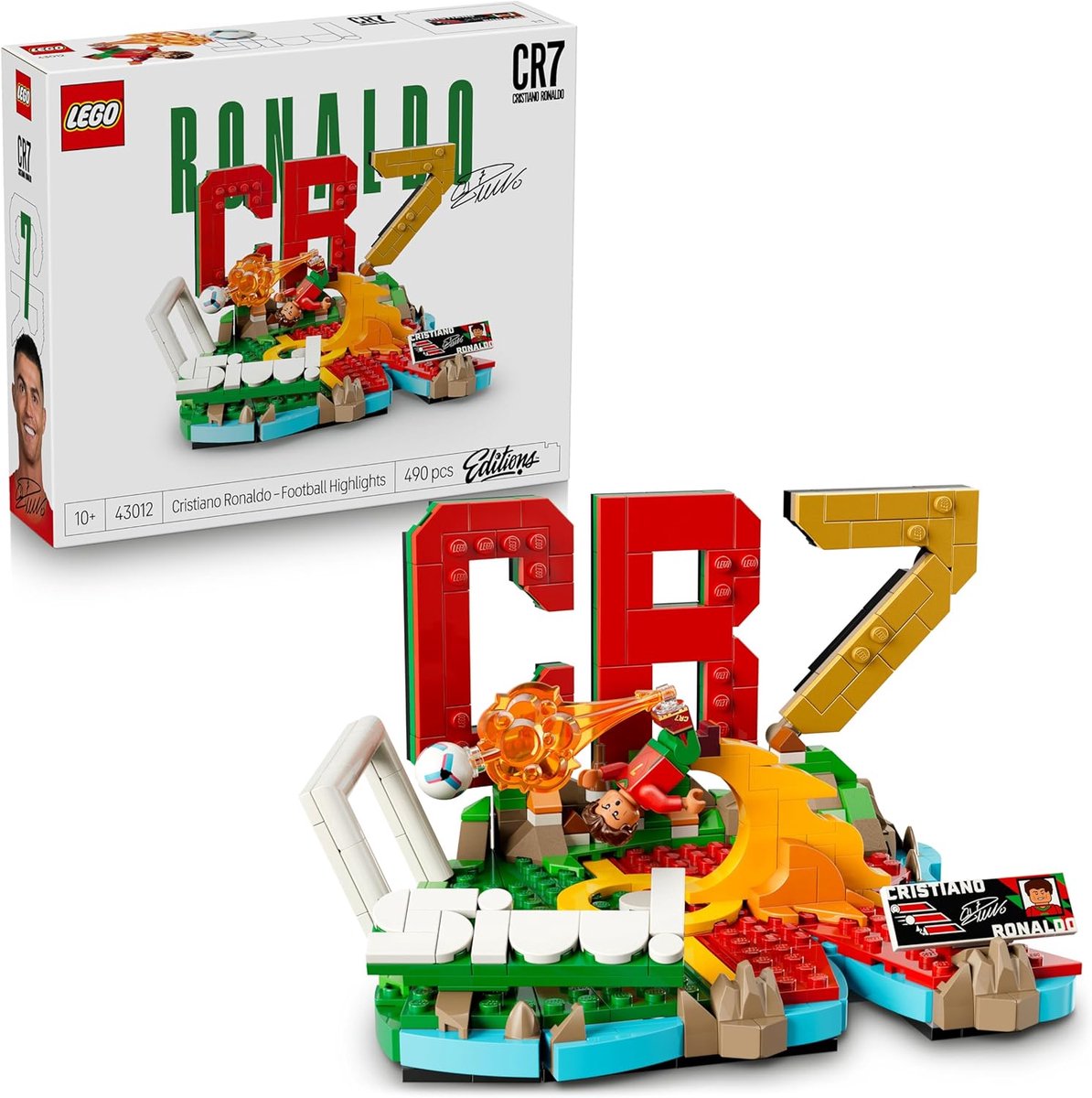 LEGO Editions - Cristiano Ronaldo - Voetbalhoogtepunten CR 7 Voetbal Bouwpakket voor Kinderen - 43012 — afbeelding 15