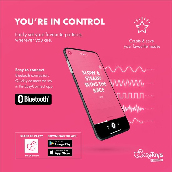 EasyConnect - Boules de Kegel vibrantes Stella contrôlées par application