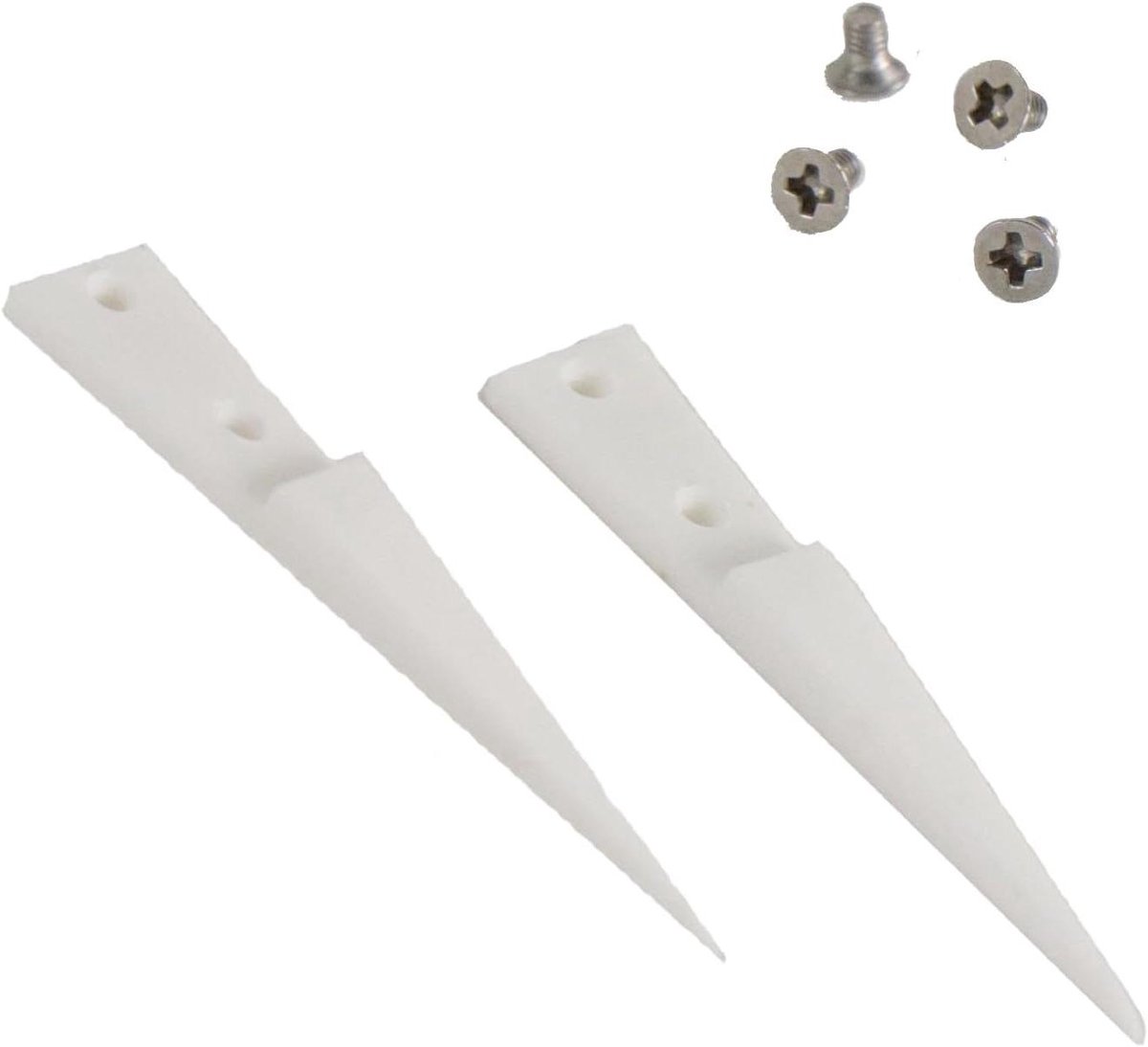 Pincet Tips - Keramische Vervanging - Precisie Werk - Zirkonia Keramiek - 1 Aantal - Wit