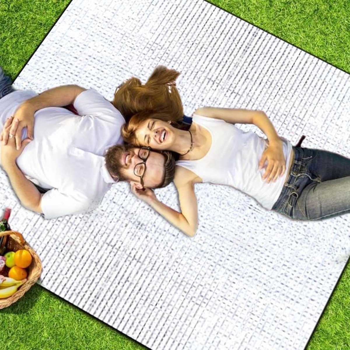Tenttapijt -Isolatiemat - Aluminium isolatiemat - schuimmat - kampeerslaapmat - slaapmat van 200 x 100 cm - gespecialiseerde kampeermat - thermomat - dubbelzijdige deken van schuim en aluminiumfolie - opvouwbare tentmat, grondmat