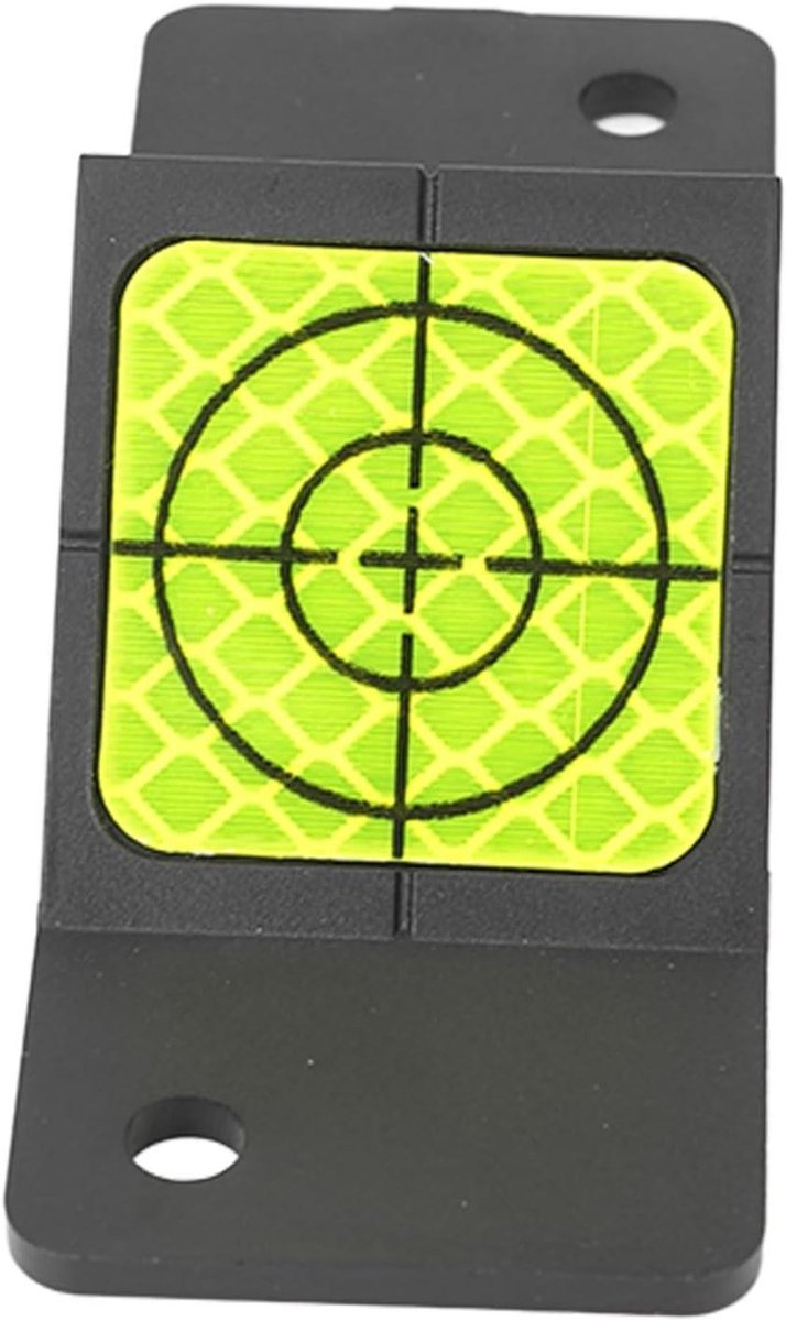 Onderzoeksprisma Glas - Landmeetkundig Prisma - Technische Monitoring - 45 Graden Reflectie - 25.4 Mm Diameter - Zwart
