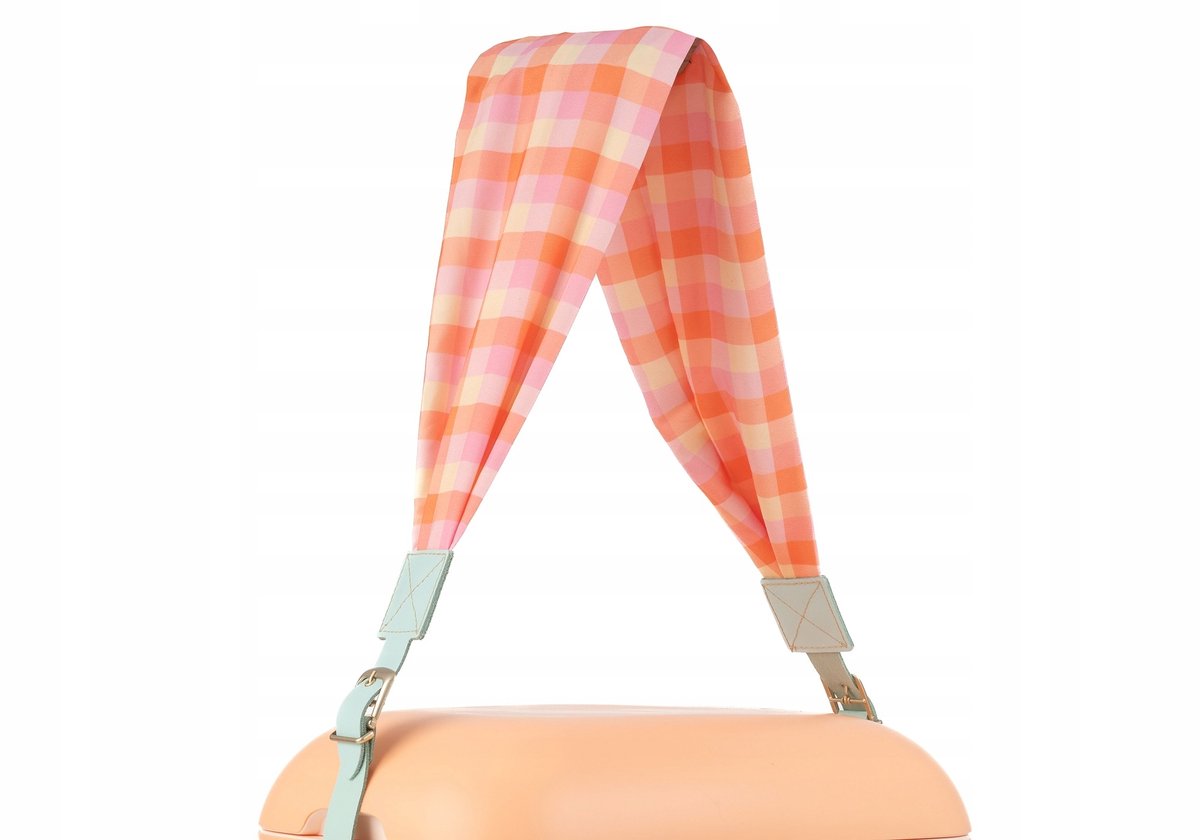 Polarbox POP Vichy Verde Textiel Koelboxband - Turkoois