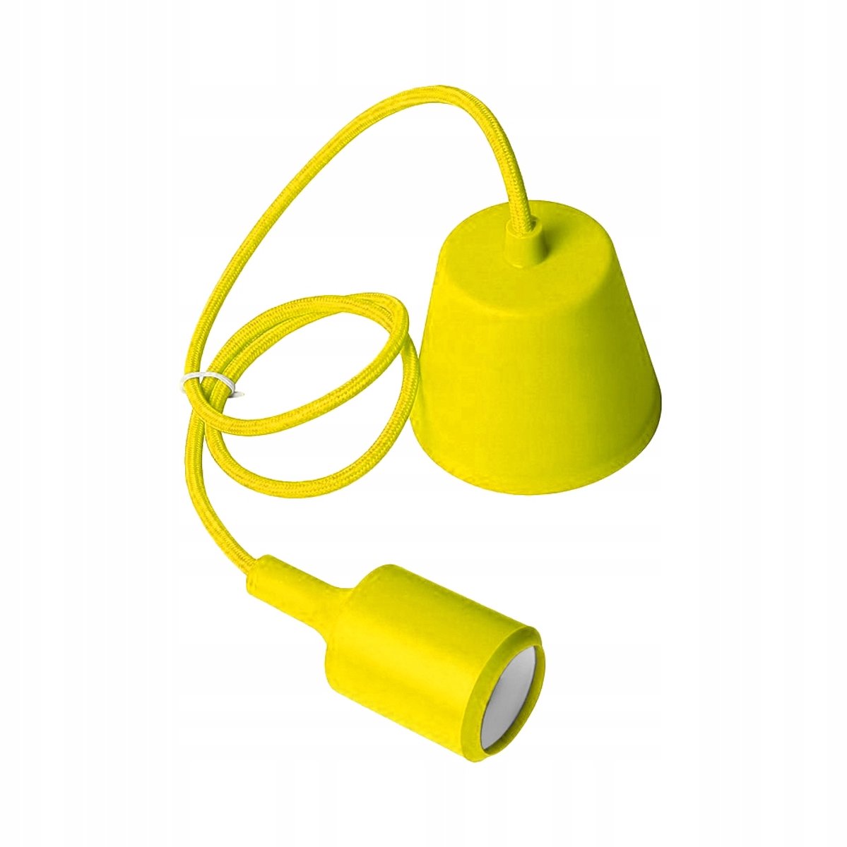 Moderna Hanglamp E27 Silicoon Geel - Decoratieve Verlichting