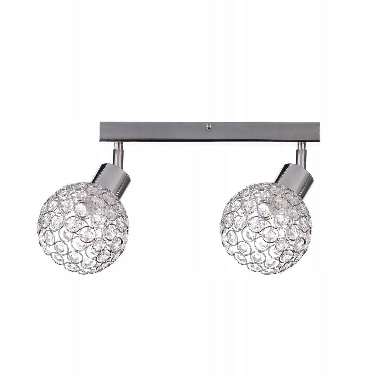Chroom Kristal Plafondlamp LED - Stijlvol en Modern