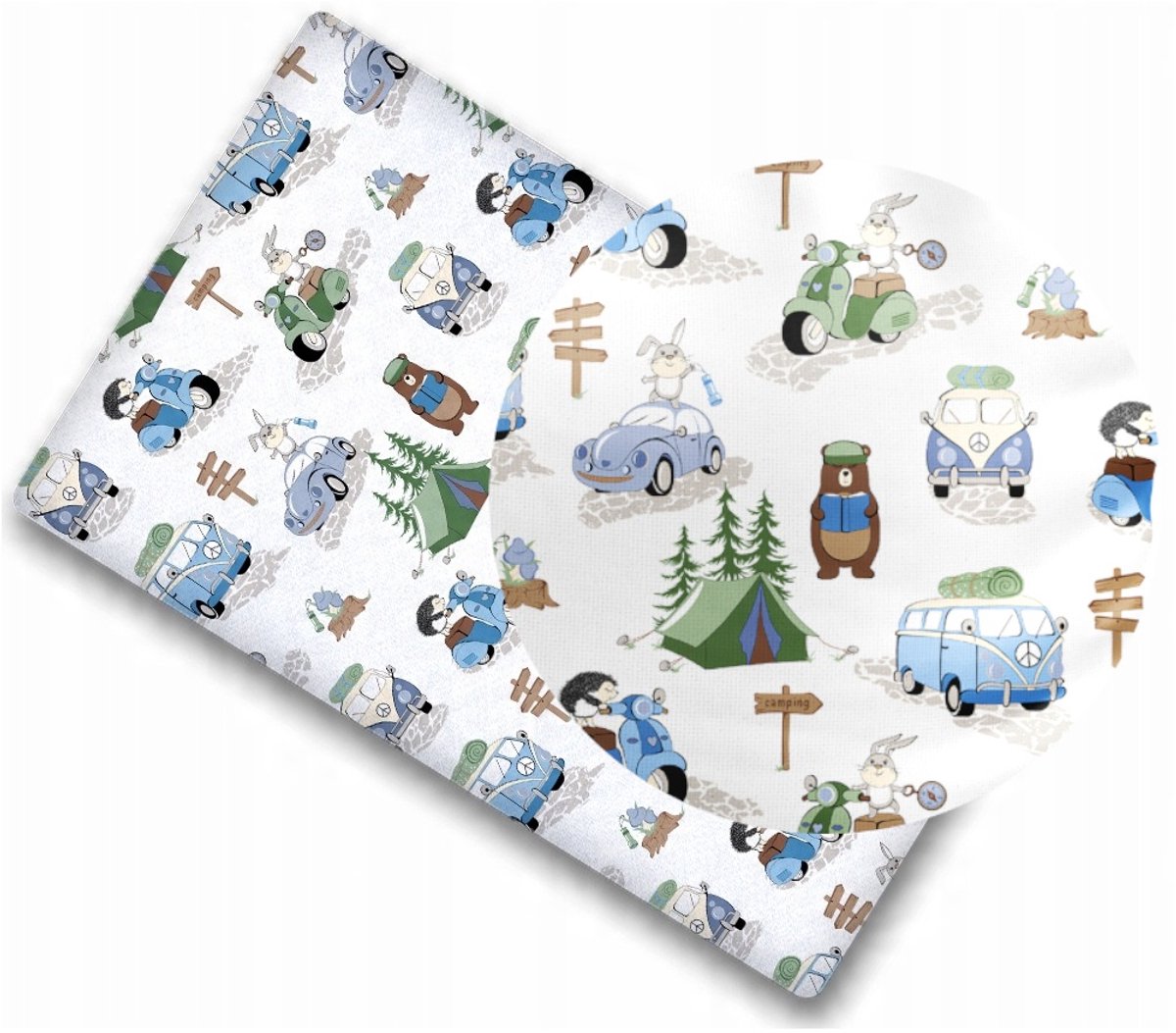 Babymam hoeslaken 160x80cm met elastiek - 100% katoen