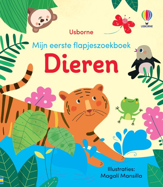 Mijn eerste flapjesboek 1 - Dieren - cover