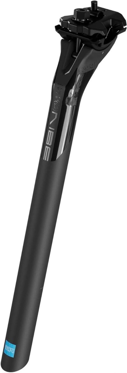 Zadelpen - Fietsonderdeel - Fietsen - Monocoque UD Carbon - 350 mm - Zwart