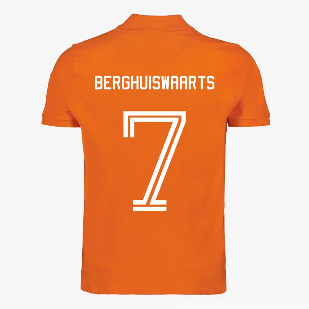 Oranje WK-EK Polo Shirt – Berghuiswaart 4XL
