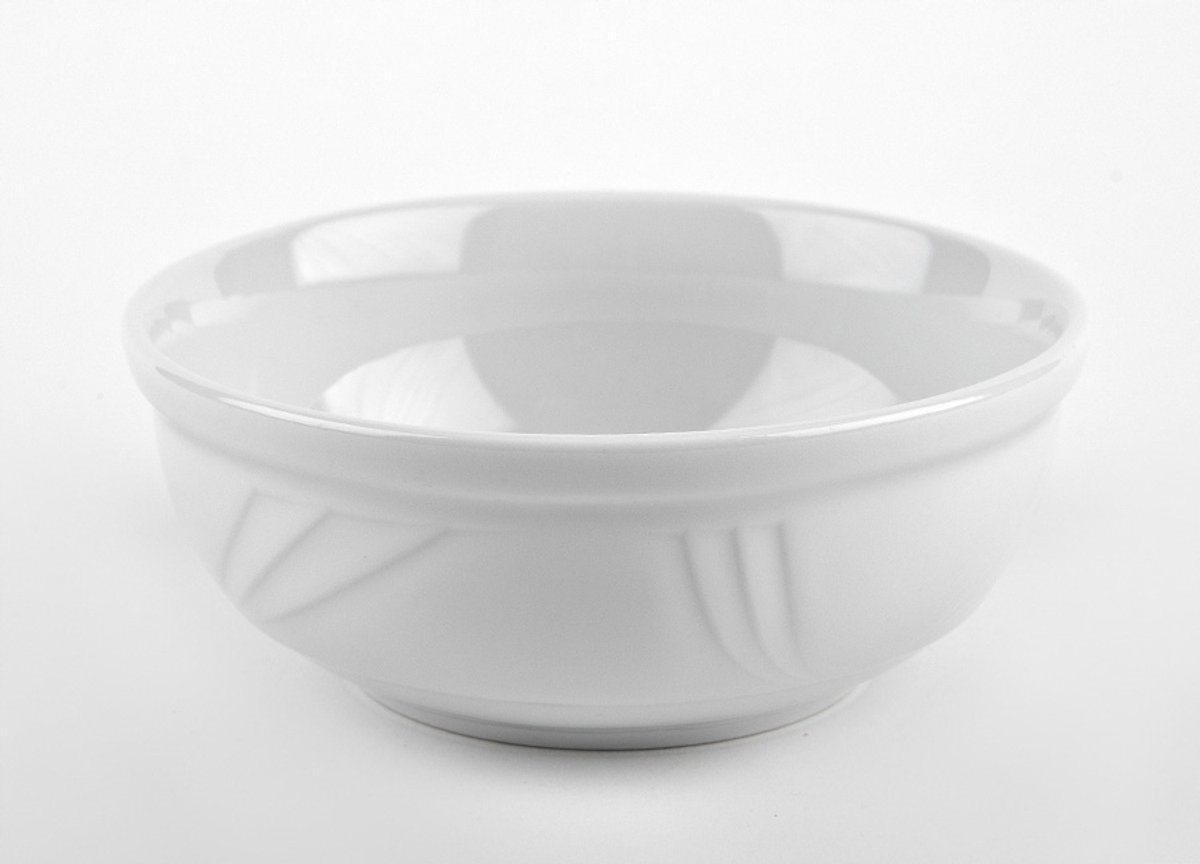 Arcadia Slakom 14 cm Wit - Stijlvol en Duurzaam Porselein