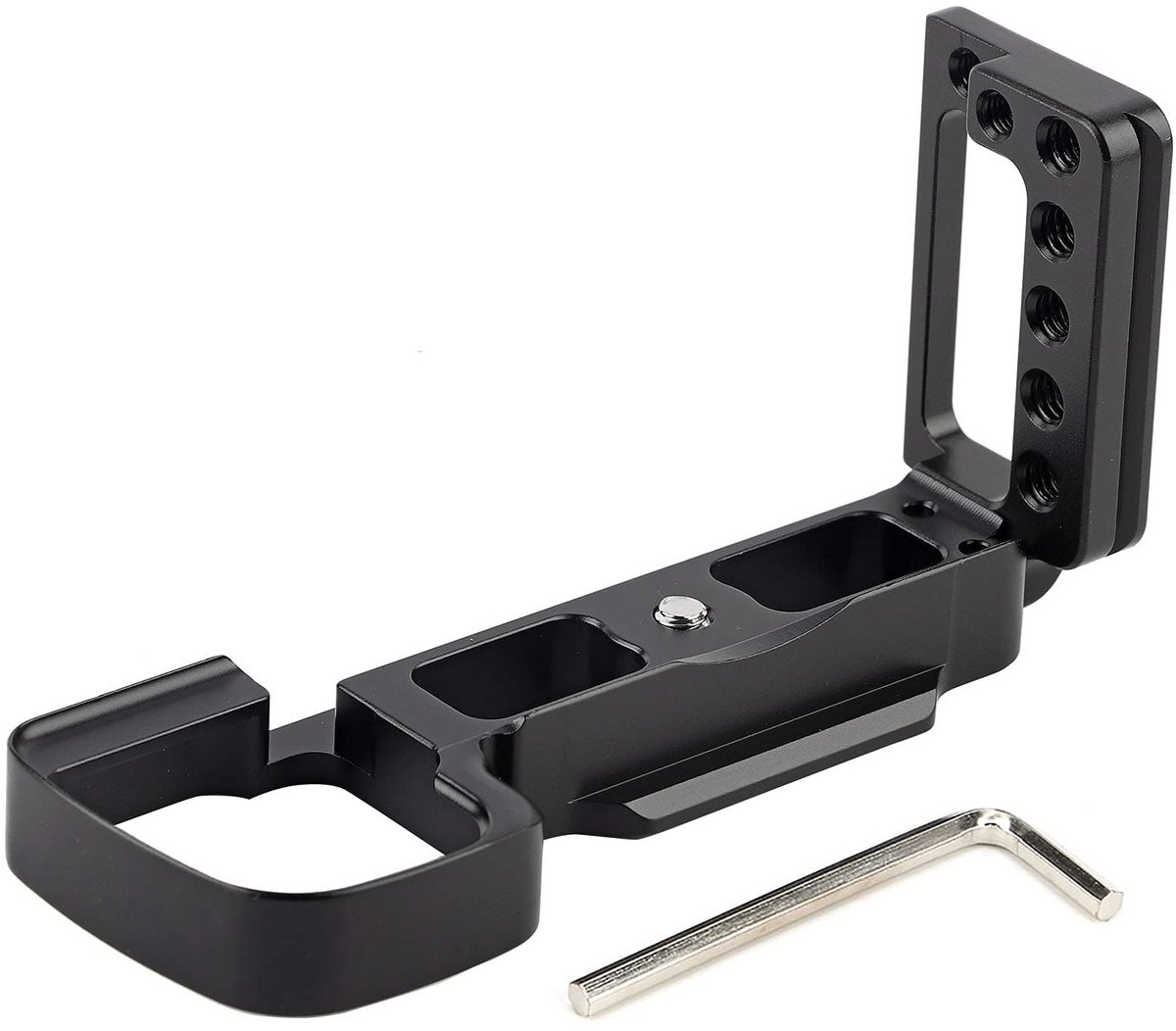 JHUBERS- L-plaatbeugel Aluminium - Snelkoppelingsplaat - Verticaal Fotograferen - Camera Beugel - Krasbestendig - Gemakkelijke Toegang - Camera Plate