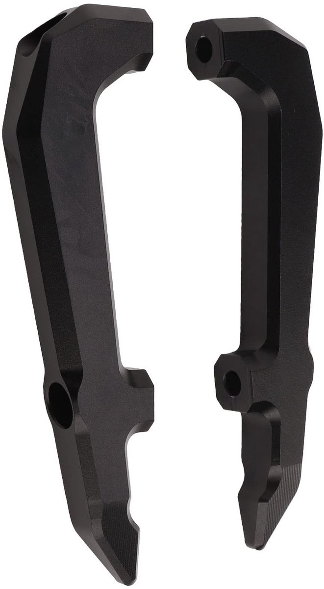 JHUBERS- Pillion Handgrepen Aluminium Legering - 2 Stuks - Winddicht - Achterbank Handgreep - Motorfiets Modificatie - Verhoogde Veiligheid