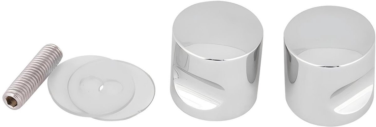 ZEYNOMAX- Douchedeurknop Verchroomd - Aluminiumlegering - Ergonomische Handgreep - Eenvoudige Installatie - Geschikt voor Glazen Deuren 4-16 mm - Corrosiebestendig - Deurgreep