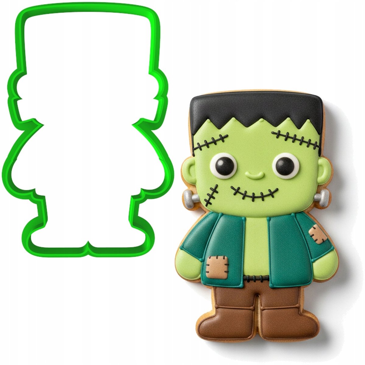 Halloween Frankenstein Koekjesvorm - 10cm