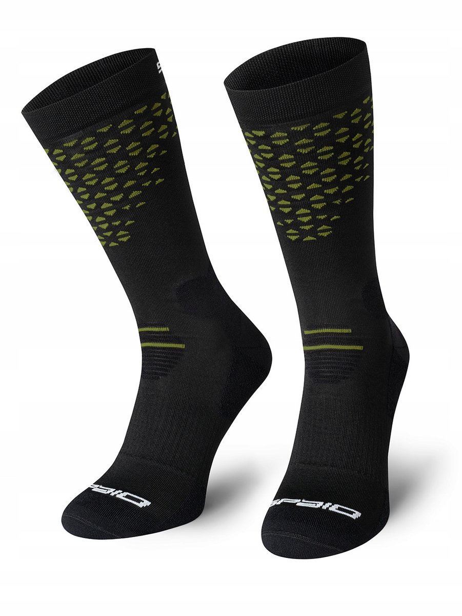 SPAIO Fierce Merino Wool Wandelsokken Lang Groen
