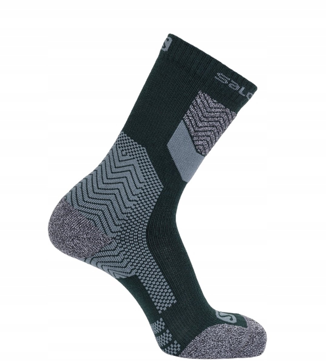 Salomon Outpath Wollen Wandelsokken Comfort en Duurzaamheid Groen