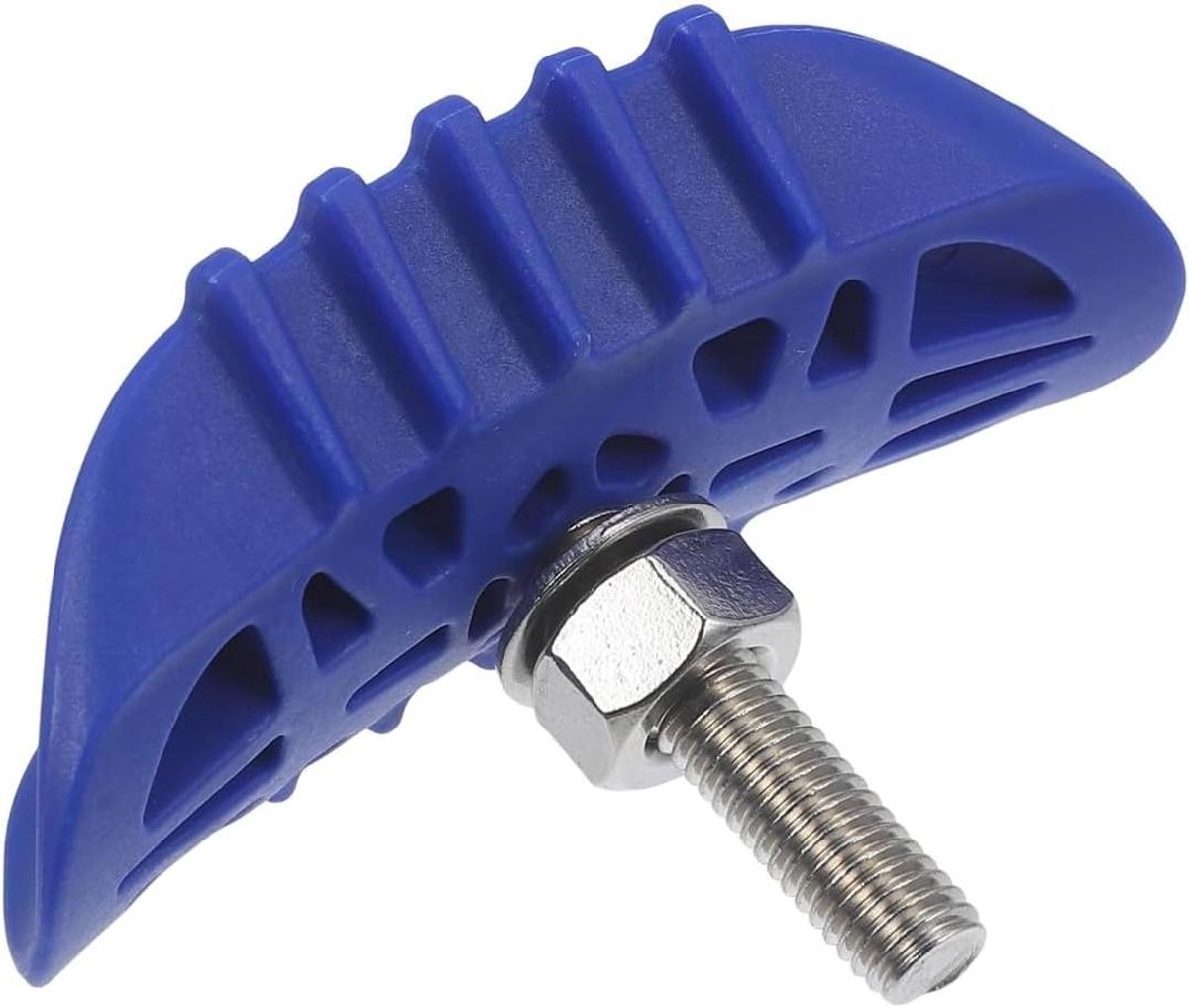 Motorfiets Bandenhouder - Bandenclips - Banden Stabiliseren - Sterke Kunststof - 84mm - Blauw