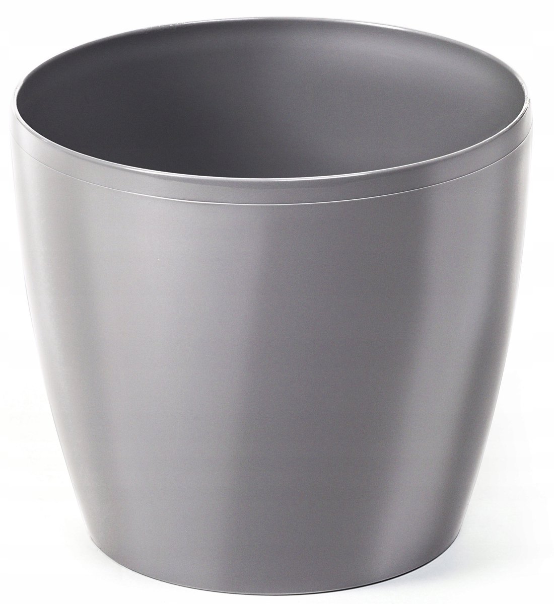 Klassieke Zilverkleurige Bloempot - 25 cm