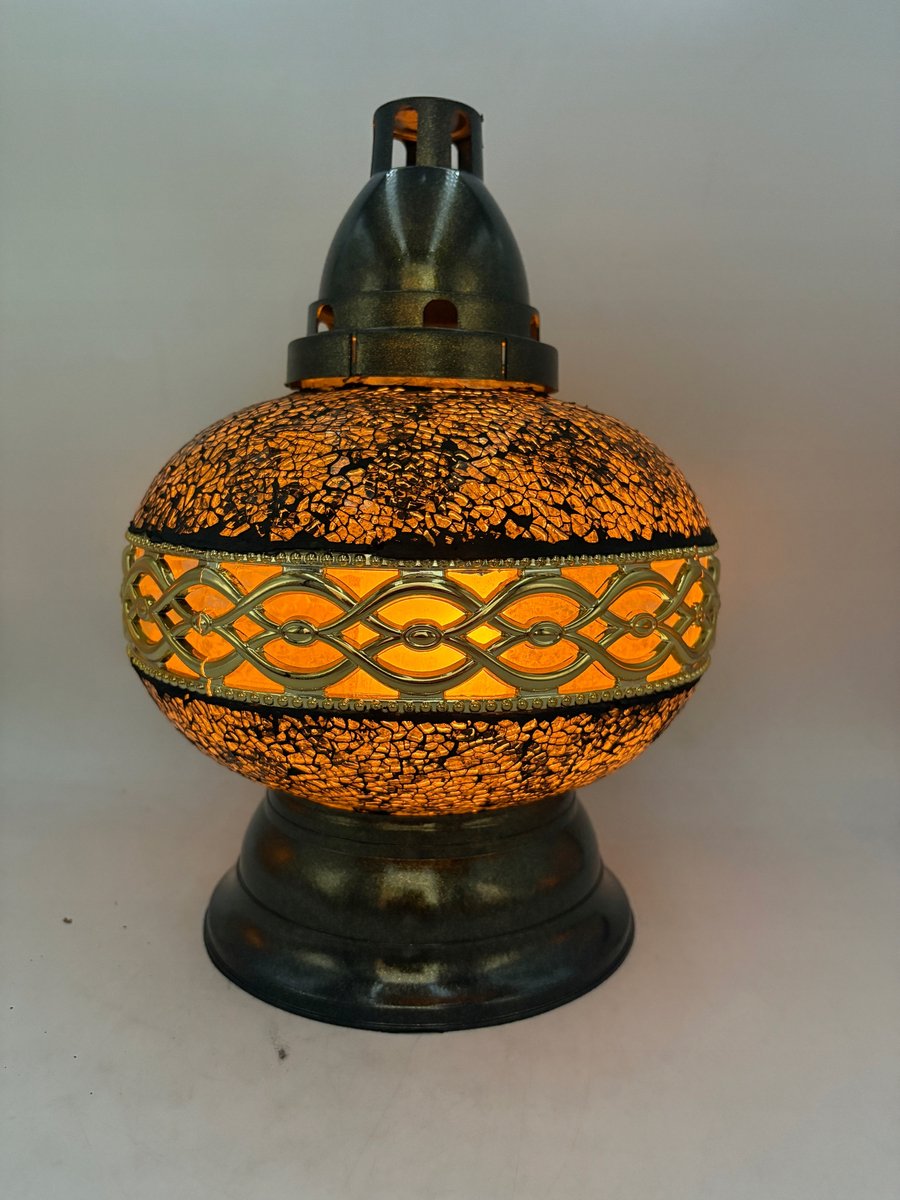Handgemaakte Mozaïek Glas Znicz - Decoratieve Premium Sfeerlamp