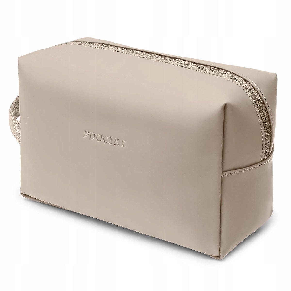 Puccini Reistas Kosmetiek Tas Waterdicht Beige PUCCINI QML018-6A