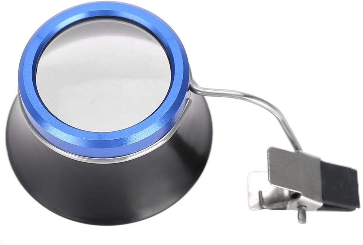 BRENZOOS - Clip-on Loep - Draagbaar Vergrootglas - 10X Vergroting - Multifunctioneel - Voor Horlogemakers en Sieraden - Compact en Lichtgewicht