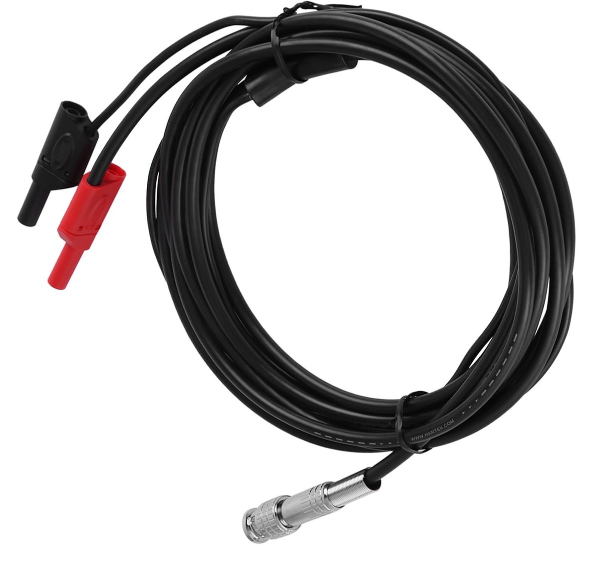 JHUBERS HT30A Zware Oscilloscoop Leads - 3 Meter Met Banaan Adapter - Lage ruis - Geschikt voor testwerkzaamheden - Zwart - Ideaal voor profe...