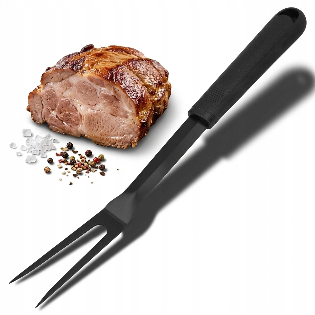 Grote RVS Grillvork 41cm met Antiaanbaklaag - Keuken & BBQ