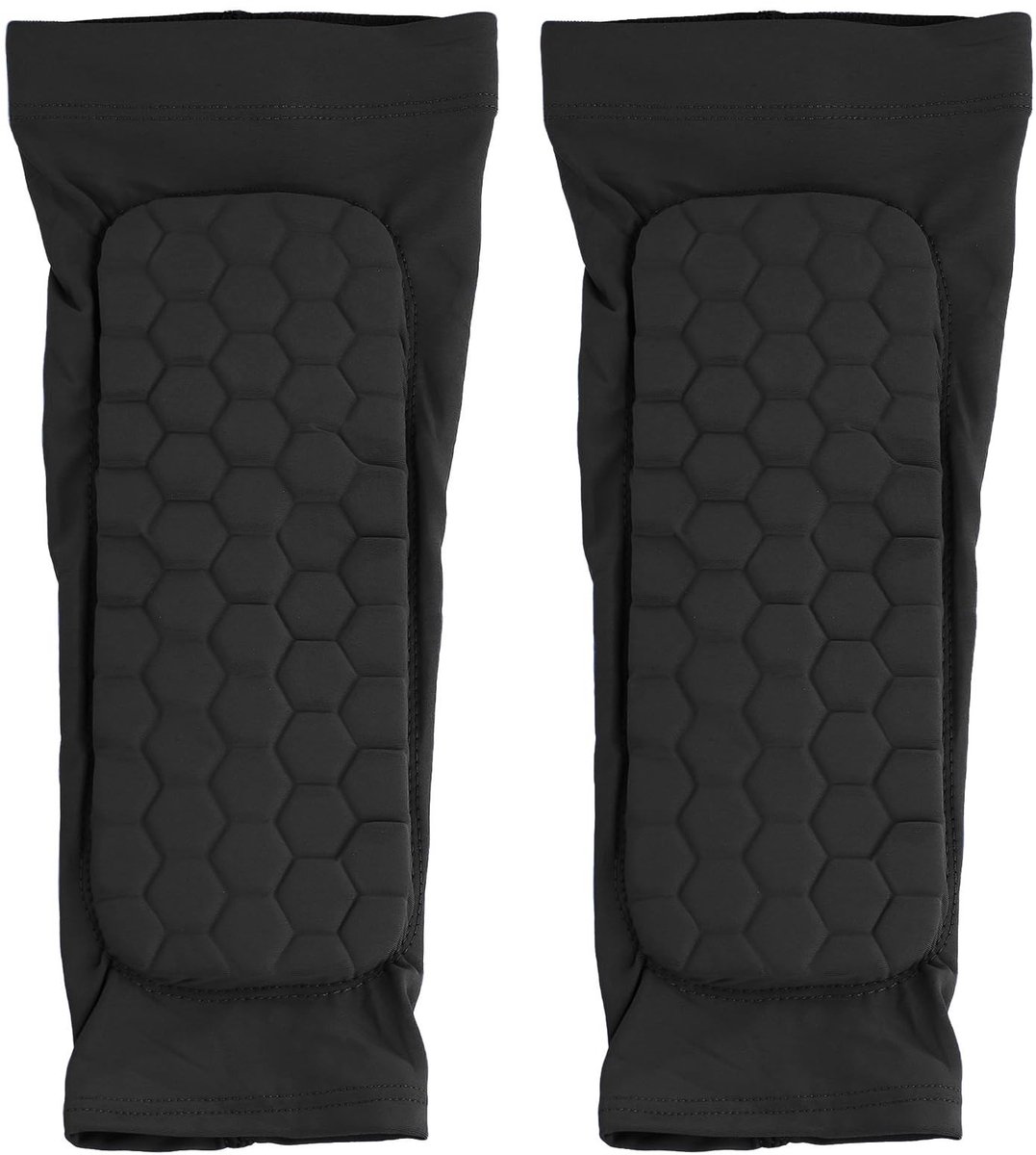 Dailygoods- Scheenbeschermers Kind - EVA-schuim - Antislip - Ademend - Schokbescherming - Duurzaam Polyester - Lichtgewicht - Sportbeschermers