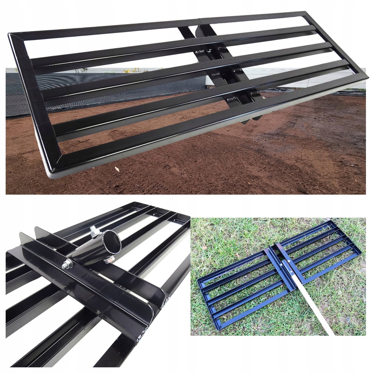 Professionele grondnivelleerder 90x30cm - 5 massieve dwarsbalken