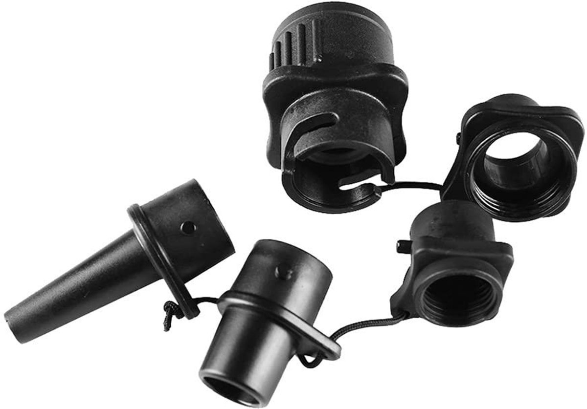 Dailygoody - Inflatable Boot Pomp Adapter - Universele Boston Aansluiting - Geschikt voor SUP en Kayak - 4 Stuks - Hoogwaardige Kwaliteit - Gemakkelij..