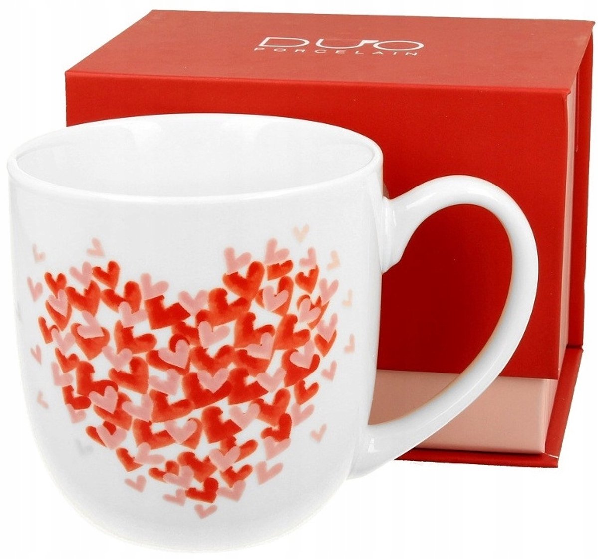Duo LOVE 4 Mok van New Bone China - 380ml - Cadeau Valentijn