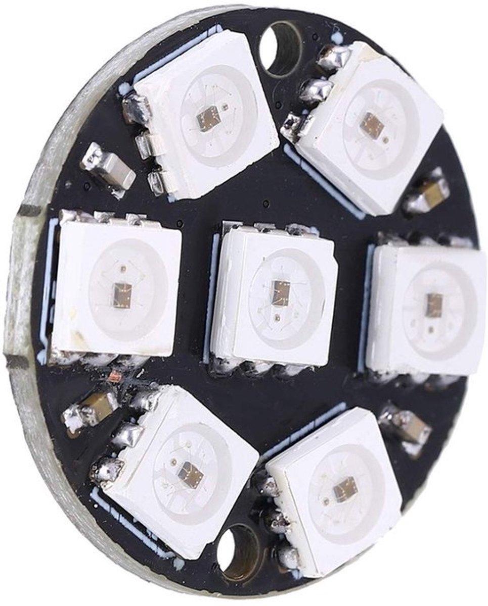 Allecto - 10 Stuks Led-driver - Ronde Ingebouwde Kleur Licht - Veilig