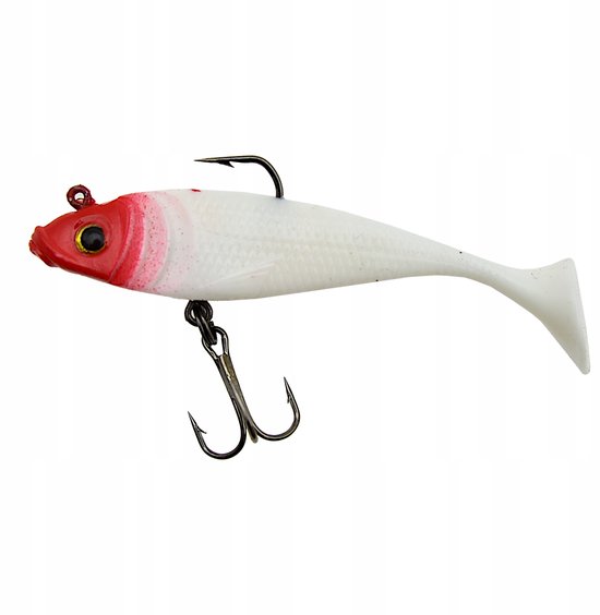 Jointed Shad Kunstvis 8cm 13g - Kant-en-klaar met Jig Hook — afbeelding 3