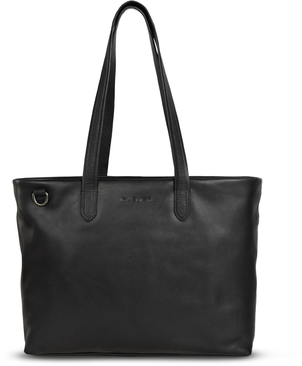 Plevier Catz damestas 16 inch zwart.