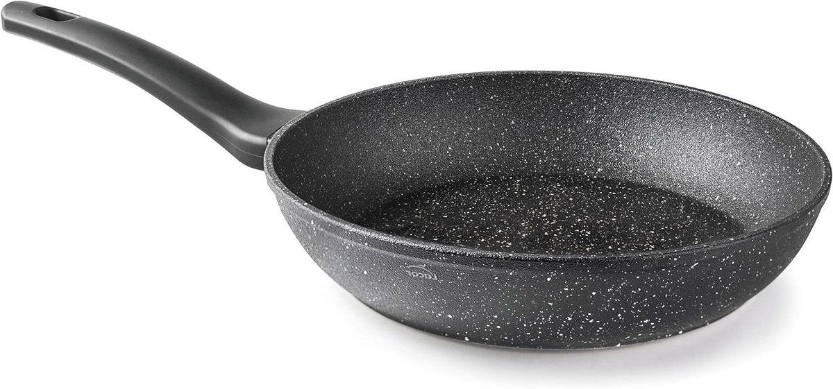 Koekenpan Aluminium - Koekenpan - Lekker Koken - PFOA-vrij Antiaanbak - Ø 32 cm - Zwart