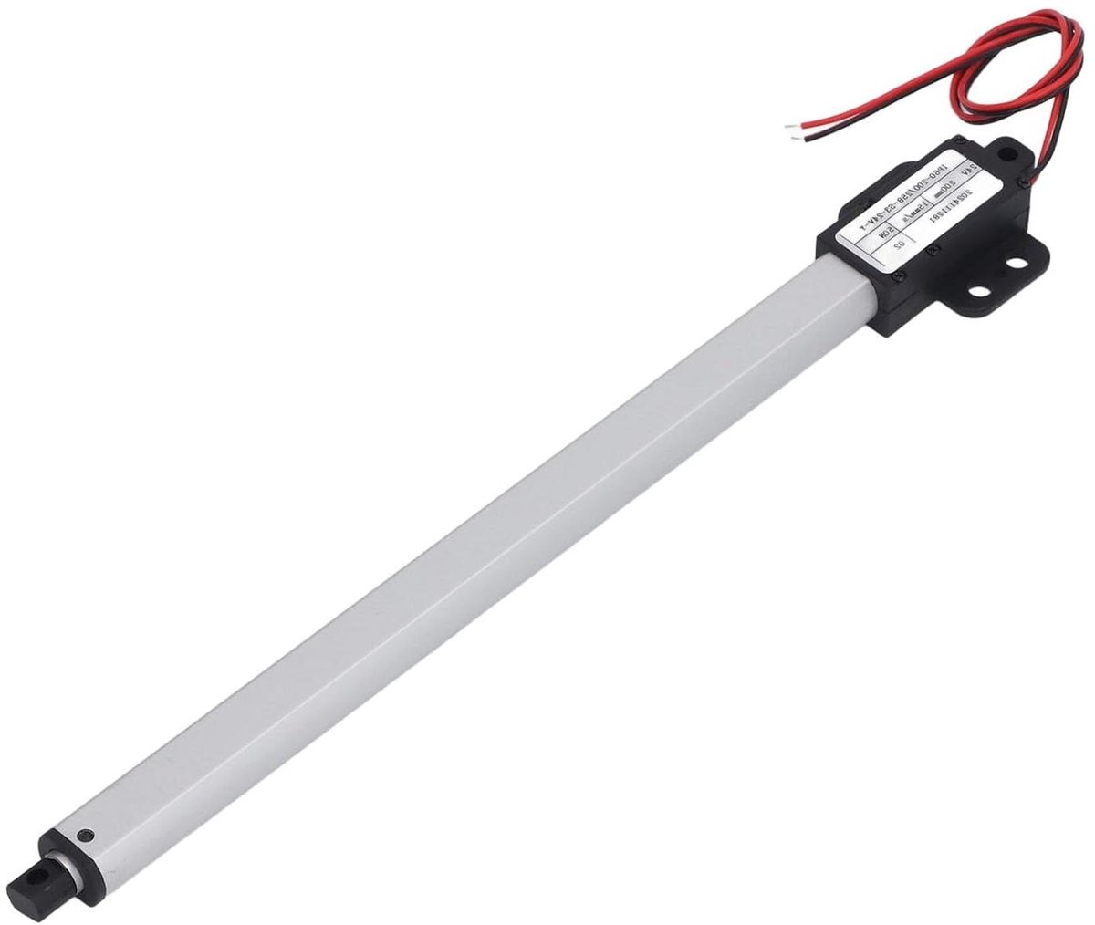 Elektrische Lineaire Actuator - Lineaire Beweging - Automatisering Projecten - Automatische Eindschakelaar - 200MM Slag - Zilver