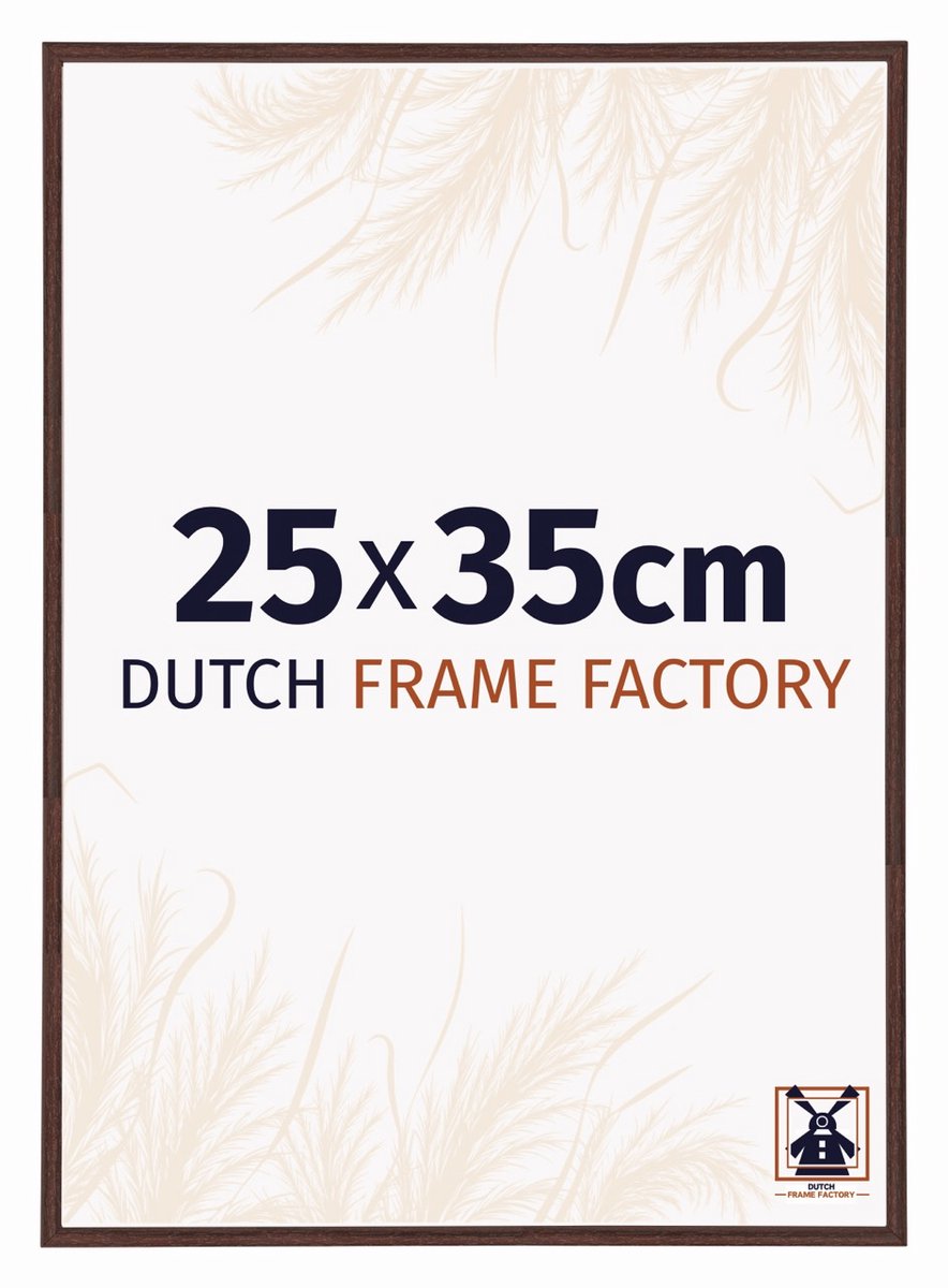 Dutch Frame Factory Fotolijst 25x35 cm - Kunststof - Bruin - Angers