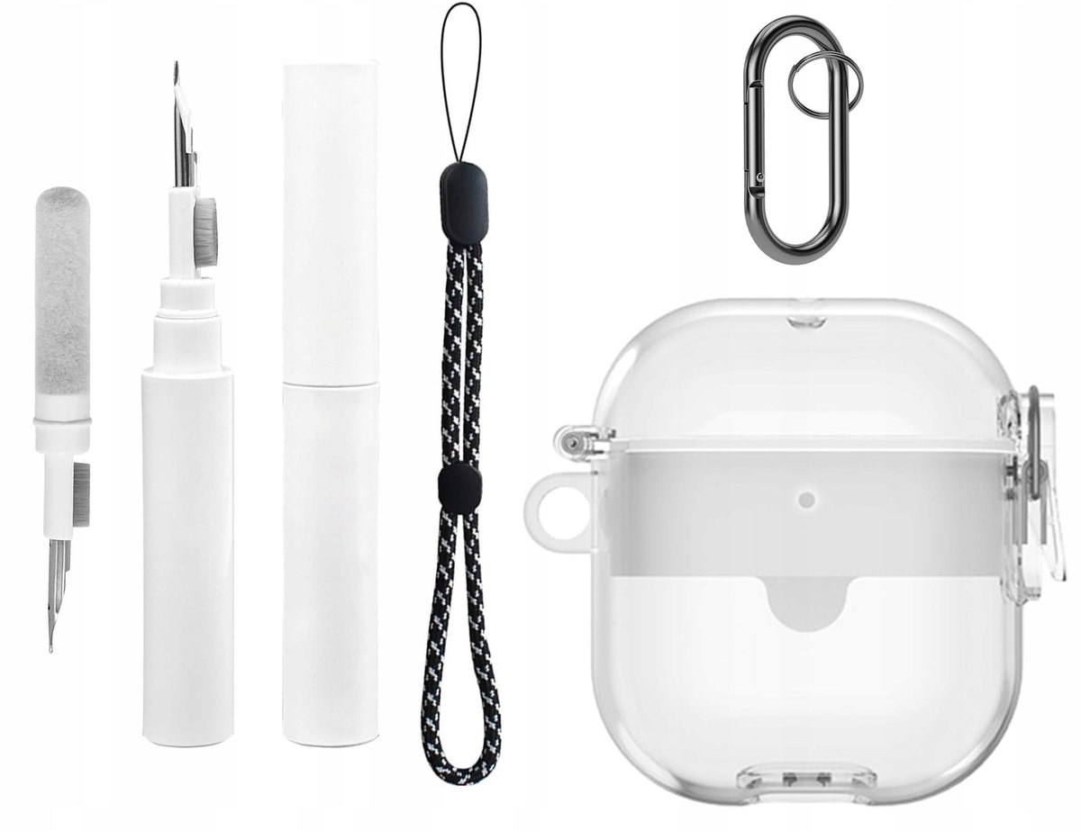 Beschermhoes voor AirPods Pro 1/2 met Reinigingsset